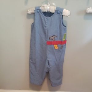 John John tool belt/truck reversible chambray